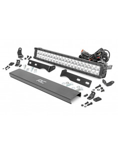 ROUGH COUNTRY LIGHTING 20" Chrome Dual Row LED Bumper Kit...