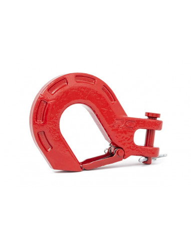 ROUGH COUNTRY WINCH HOOK | FORGED | RED