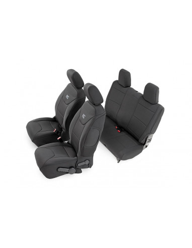 ROUGH COUNTRY SEAT COVERS | FRONT AND REAR | JEEP WRANGLER JK 4WD (2011-2012)