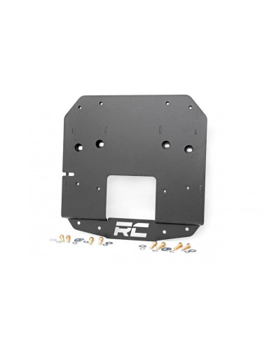 ROUGH COUNTRY TIRE CARRIER RELOCATION PLATE | NO PROX | JEEP WRANGLER JL (18-22)