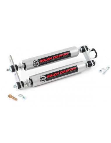 ROUGH COUNTRY N3 STEERING STABILIZER | DUAL | TOYOTA 4RUNNER/TRUCK 4WD (86-95)