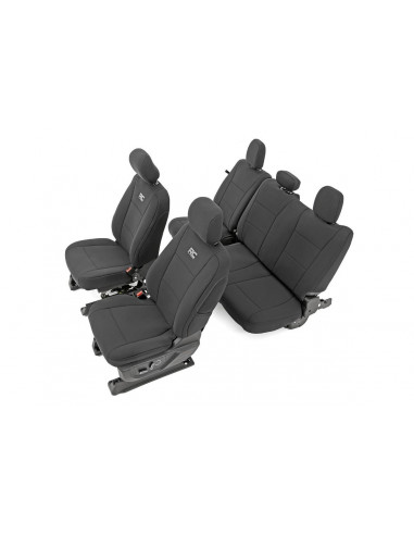 ROUGH COUNTRY SEAT COVERS | FR BUCKET AND RR BENCH | FORD F-150 (15-22)/SUPER DUTY (17-22)