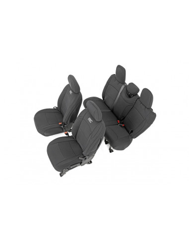 ROUGH COUNTRY Seat Covers Front and Rear | Jeep...