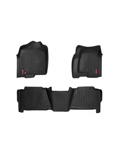 ROUGH COUNTRY FLOOR MATS | FR & RR | CREW CAB | CHEVY/GMC 1500 (99-06 & CLASSIC)