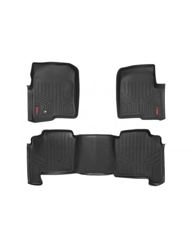 ROUGH COUNTRY FLOOR MATS | FR & RR | FORD F-150 2WD/4WD (2004-2008)