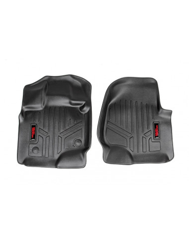 ROUGH COUNTRY FLOOR MATS | FRONT | FORD F-150 (15-22)/F-150 LIGHTNING (2022)