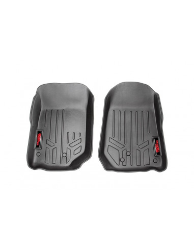 ROUGH COUNTRY FLOOR MATS | FRONT | JEEP WRANGLER TJ (97-06) 4WD