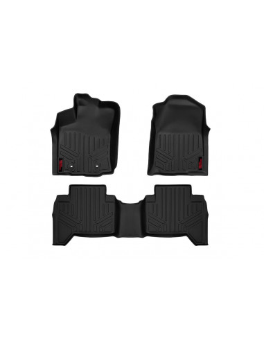 ROUGH COUNTRY FLOOR MATS | FRONT AND REAR | TOYOTA TACOMA 2WD/4WD (2016-2022)