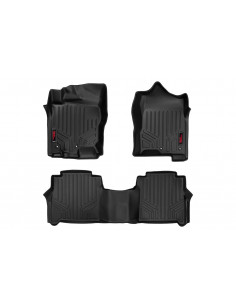 ROUGH COUNTRY FLOOR MATS | FR & RR | CREW CAB | NISSAN...