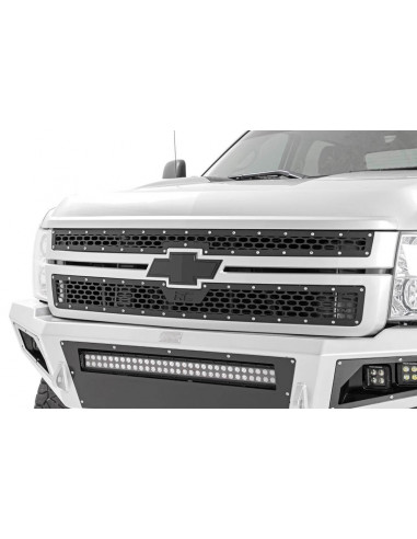 ROUGH COUNTRY MESH GRILLE | CHEVY SILVERADO 2500 HD/3500 HD 2WD/4WD (2011-2014)