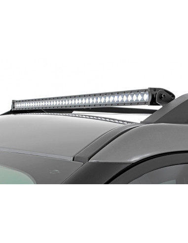 ROUGH COUNTRY LED LIGHT | ROOF RACK MOUNT | 40" BLACK SINGLE ROW | FORD BRONCO SPORT (21-22)