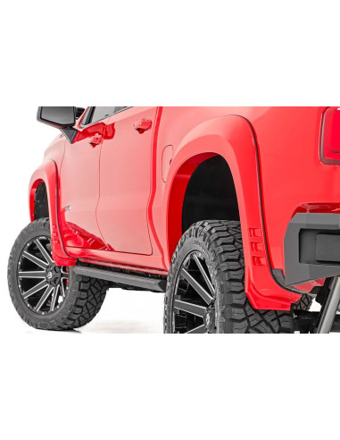 ROUGH COUNTRY SF1 FENDER FLARES | CHEVY SILVERADO 1500 2WD/4WD (2019-2022)