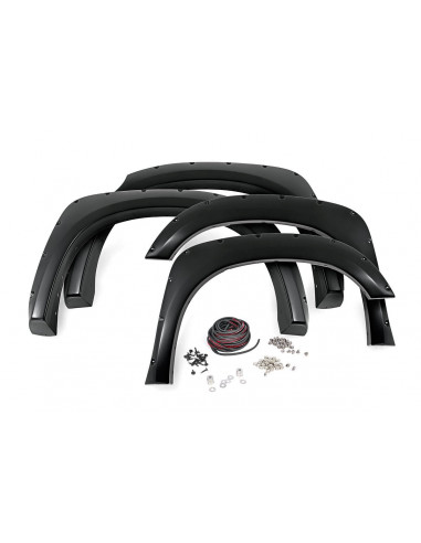 ROUGH COUNTRY POCKET FENDER FLARES | TOYOTA TUNDRA 2WD/4WD (2014-2021)