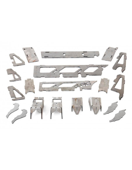 ROUGH COUNTRY Refuerzo Puente Dana 30 y C-Gusset | Jeep Wrangler JK