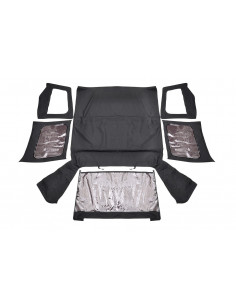 ROUGH COUNTRY Soft Top Replacement Black Half Doors |...