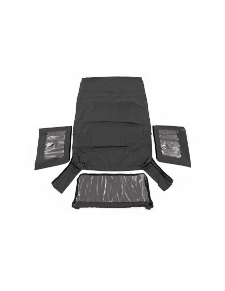 ROUGH COUNTRY Soft Top Replacement Black 4 Door | Jeep Wrangler Unlimited JK