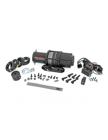 ROUGH COUNTRY 4500-LB WINCH | UTV | SYNTHETIC ROPE