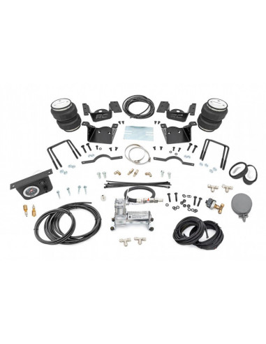 ROUGH COUNTRY AIR SPRING KIT W/COMPRESSOR | 0-7.5" LIFT | CHEVY/GMC 2500HD/3500HD (11-19)