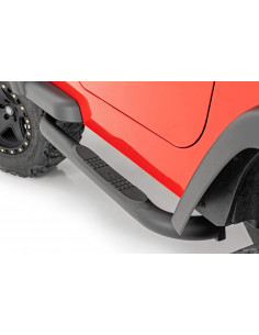 ROUGH COUNTRY Nerf Bar Side Steps 3" | Jeep Wrangler TJ |...