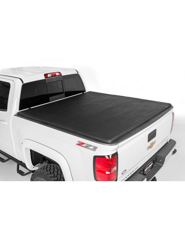 ROUGH COUNTRY BED COVER | TRI FOLD | SOFT | 5'9" BED | CHEVY/GMC 1500 (07-13)