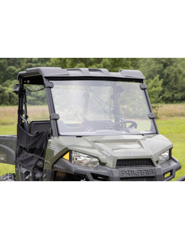 ROUGH COUNTRY FULL WINDSHIELD | SCRATCH RESISTANT | MID SIZE | POLARIS RANGER 500/570 (15-22)