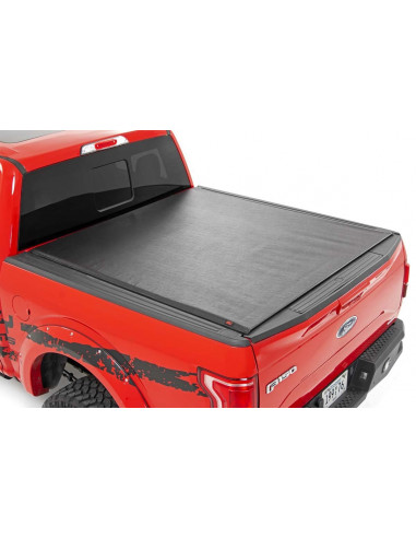 ROUGH COUNTRY SOFT ROLL UP BED COVER | 5'7" BED | FORD F-150 (15-22)/F-150 LIGHTNING (2022)