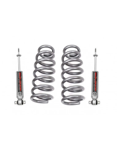 ROUGH COUNTRY 2 INCH LEVELING KIT | N3 SHOCKS | RAM 1500 2WD