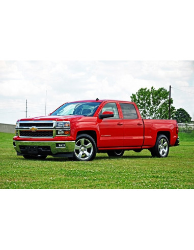 ROUGH COUNTRY LOWERING KIT | STR DROP | 2"FR | 4"RR | CHEVY/GMC 1500 (07-15)