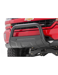 ROUGH COUNTRY BLACK LED BULL BAR | NISSAN TITAN 2WD/4WD...