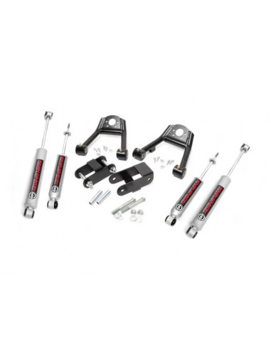 ROUGH COUNTRY 1.5-2 INCH LIFT KIT | NISSAN D21 HARDBODY TRUCK 4WD (1986-1997)