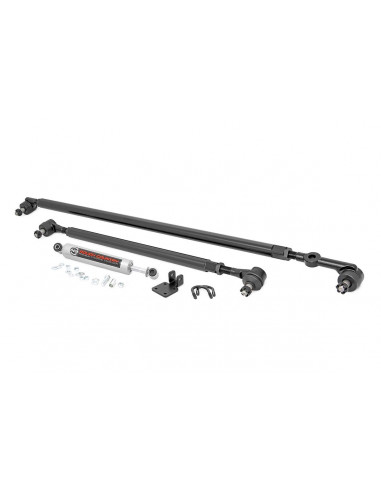 ROUGH COUNTRY HD Steering Kit + Stabilizer...
