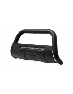 ROUGH COUNTRY BLACK LED BULL BAR | CHEVY/GMC 1500 TRUCK &...