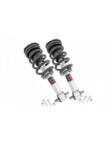 ROUGH COUNTRY M1 ADJUSTABLE LEVELING STRUTS | MONOTUBE | 0-2" | CHEVY/GMC 1500 (14-18)