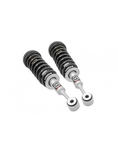 ROUGH COUNTRY LOADED STRUT PAIR | STOCK | FORD F-150 4WD (2004-2008)