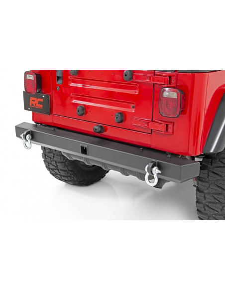 ROUGH COUNTRY Rear Bumper Full Width | Jeep Wrangler TJ | Wrangler Unlimited