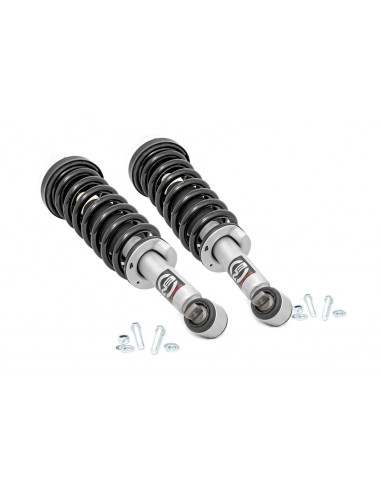 ROUGH COUNTRY LOADED STRUT PAIR | STOCK | FORD F-150 4WD (2014-2022)