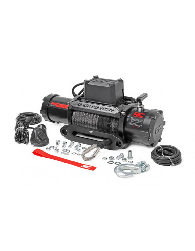 ROUGH COUNTRY 12000-LB PRO SERIES WINCH | SYNTHETIC ROPE
