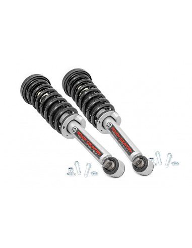 ROUGH COUNTRY LOADED STRUT PAIR | 4 INCH | FORD F-150 4WD (2014-2022)