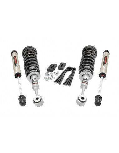 ROUGH COUNTRY 2.5 INCH LIFT KIT |N3 STRUTS/V2 | FORD F-150 2WD/4WD (2004-2008)
