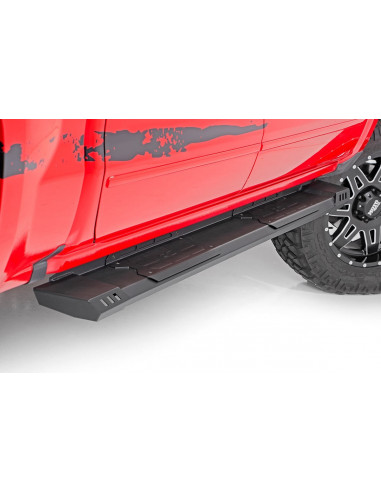 ROUGH COUNTRY HD2 RUNNING BOARDS | QUAD CAB | RAM 1500 (09-18)/2500 (10-22) 2WD/4WD