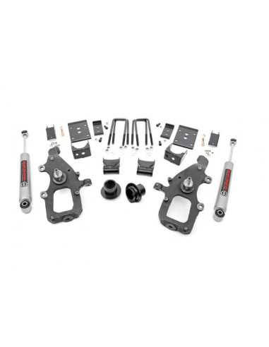 ROUGH COUNTRY LOWERING KIT | 3 INCH FR | 5 INCH RR | FORD F-150 2WD (2004-2008)