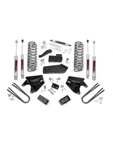 ROUGH COUNTRY 4 INCH LIFT KIT | REAR BLOCKS | FORD F-150 4WD (1980-1996)