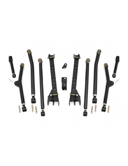 ROUGH COUNTRY Long Arm Upgrade Kit 4-6" Lift | Jeep Wrangler TJ