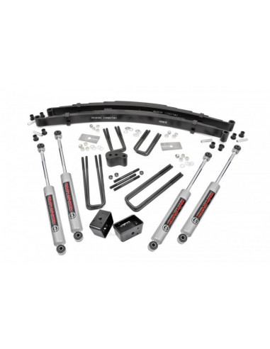 ROUGH COUNTRY 4 INCH LIFT KIT | REAR BLOCKS |...