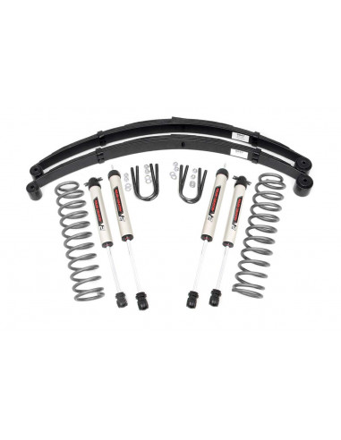 ROUGH COUNTRY 3 INCH LIFT KIT | RR SPRINGS | V2 | JEEP CHEROKEE XJ 2WD/4WD (84-01)
