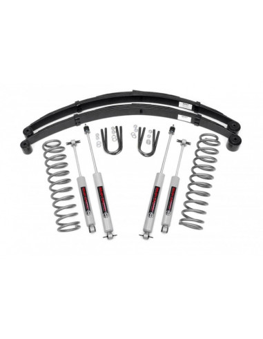 ROUGH COUNTRY 3 INCH LIFT KIT | RR SPRINGS | JEEP CHEROKEE XJ 2WD/4WD (1984-2001)