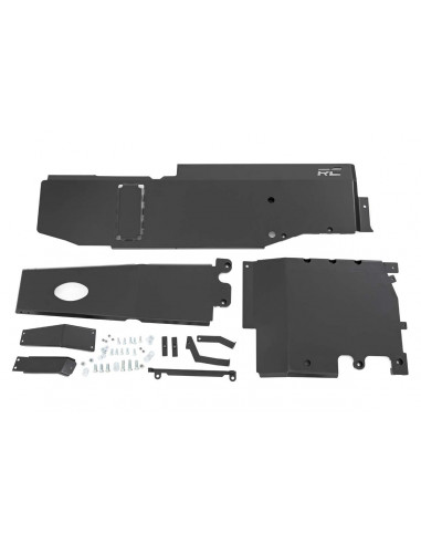ROUGH COUNTRY SKID PLATE COMBO | 3.6L | ENGINE | T-CASE | GAS | JEEP WRANGLER JL (18-19)