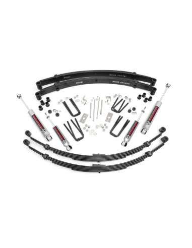 ROUGH COUNTRY 3 INCH LIFT KIT | REAR SPRINGS | TOYOTA TRUCK 4WD (1984-1985)