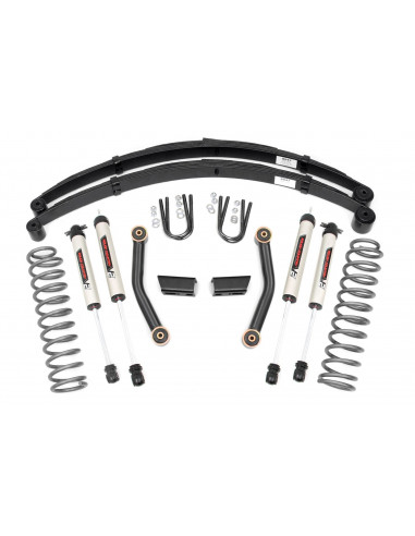 ROUGH COUNTRY 3 INCH LIFT KIT | SERIES II | RR SPRINGS | V2 | JEEP CHEROKEE XJ (84-01)