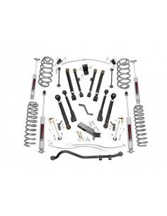 ROUGH COUNTRY 4" LIFT KIT X-Series | Jeep Wrangler TJ |...